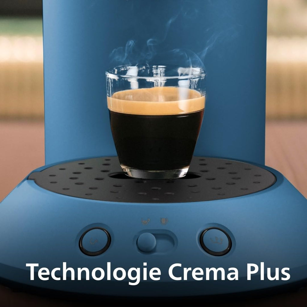 Senseo Original Plus Machine à café à dosettes, Bleu Paon CSA210/00