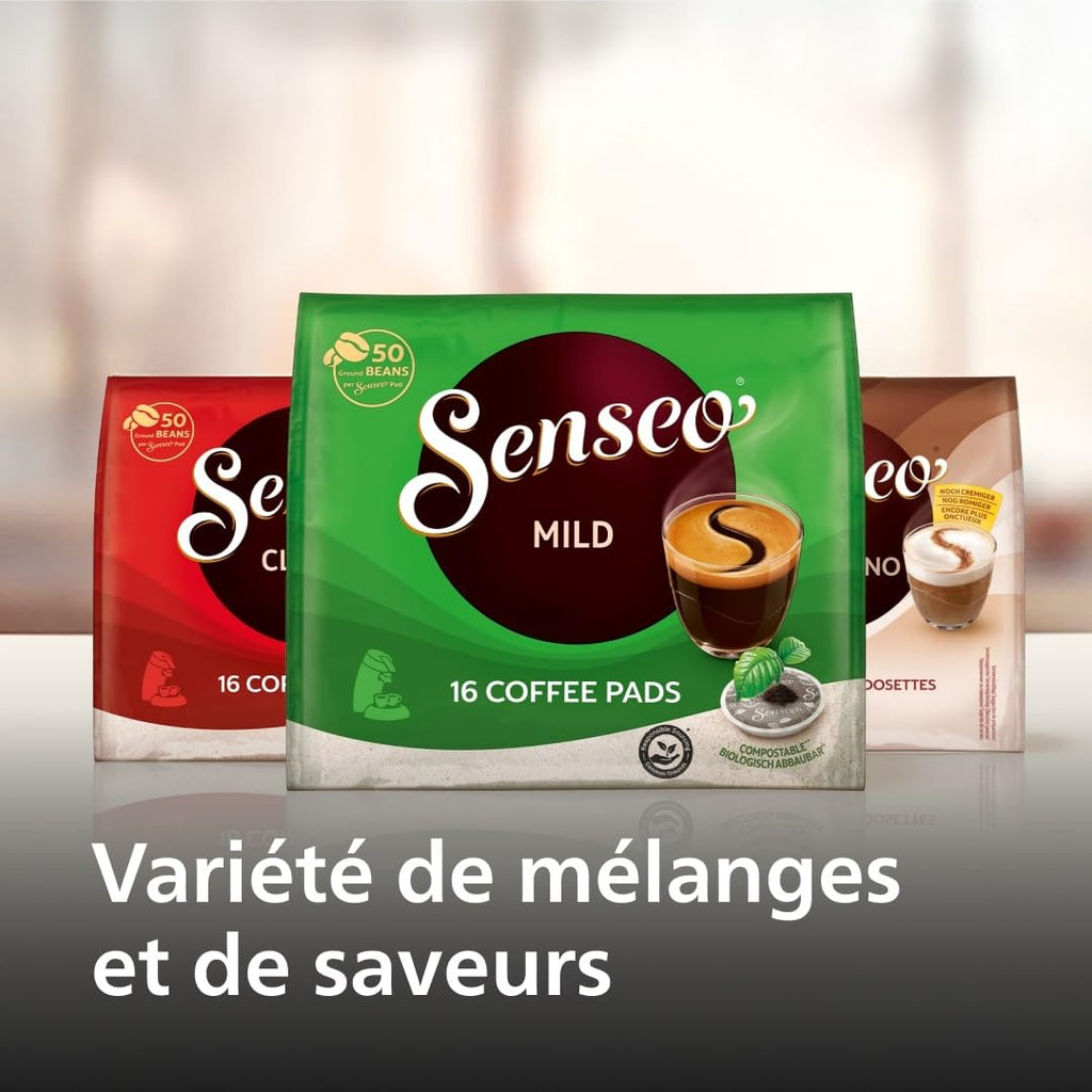 Senseo Original Plus Machine à café à dosettes,, Rouge tendre, CSA210/35