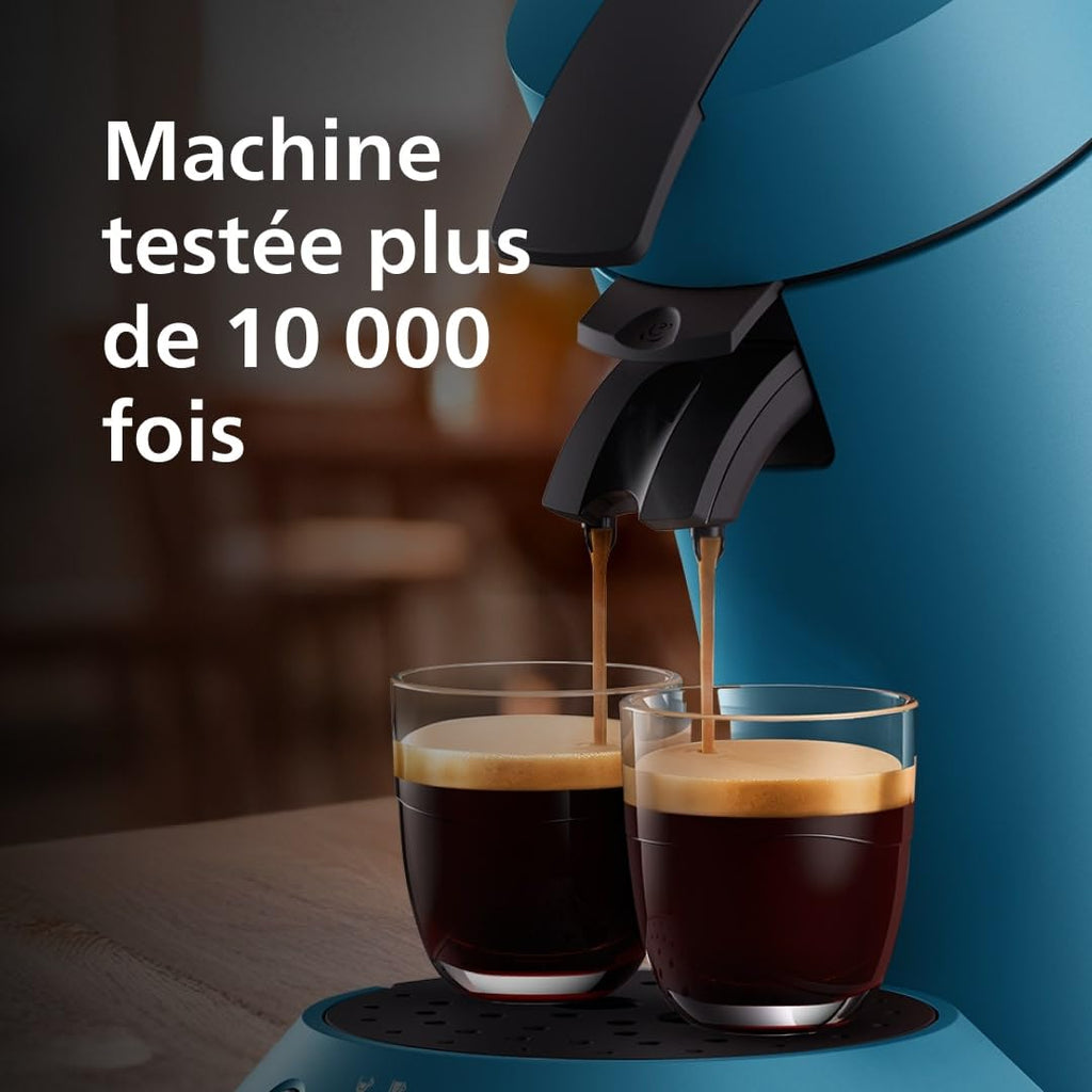 Senseo Original Plus Machine à café à dosettes, Bleu Paon CSA210/00