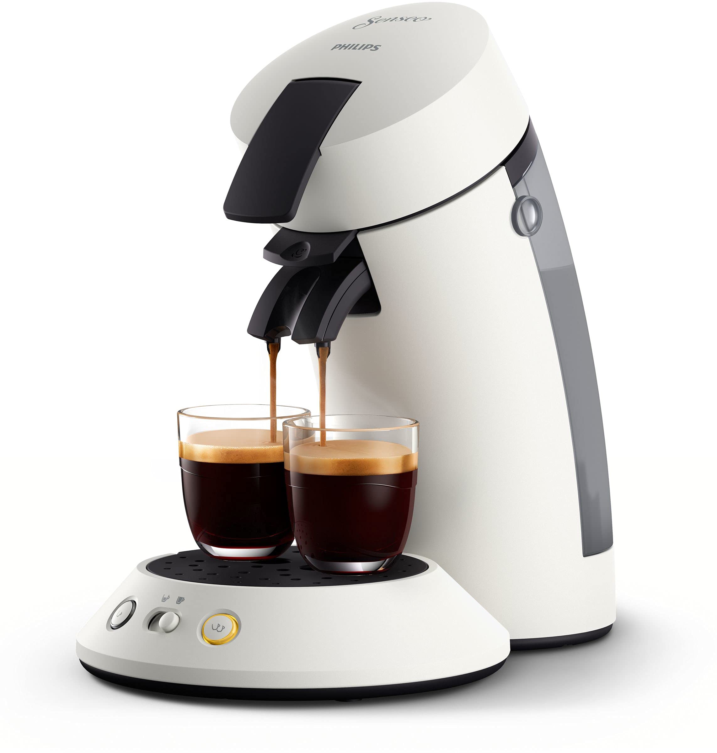 Senseo Original Plus Machine à café à dosettes, Blanc, CSA210/10